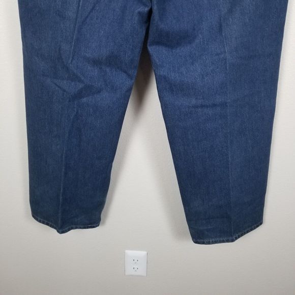Levi's Vintage 90s Y2K Grunge Blue Denim SilverTab Baggy Fit Jeans Size 36x32 - Picture 6 of 12
